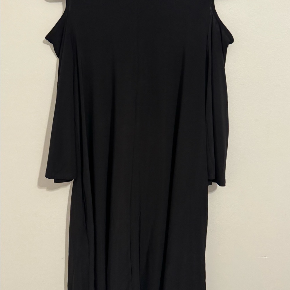Nina Leonard Cold Shoulder Dress Sz XL - Picture 4 of 5